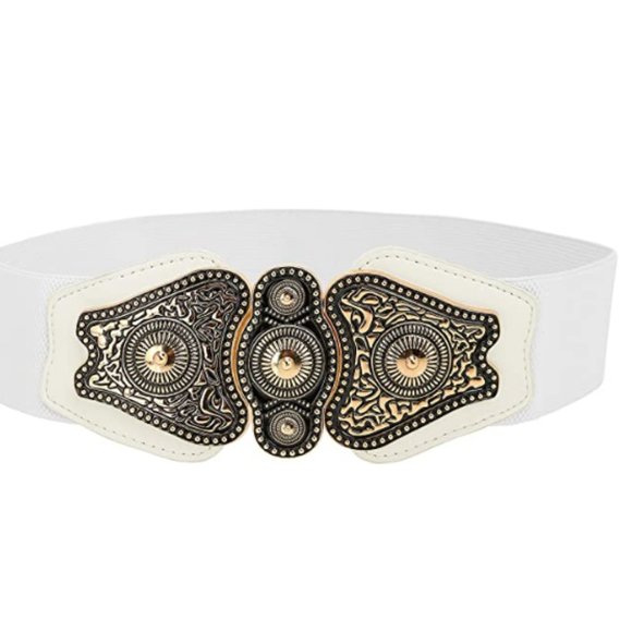Stretch Vintage Antique Retro Buckle Belt main image 4